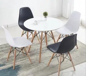 Quality Wooden Dining by Four Chairs