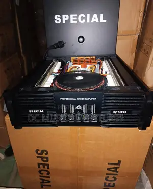 Special 4 Channels P. Amplifier EV Series Complete 8000watts