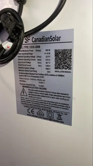 300 Watts Canadian Solar Panel