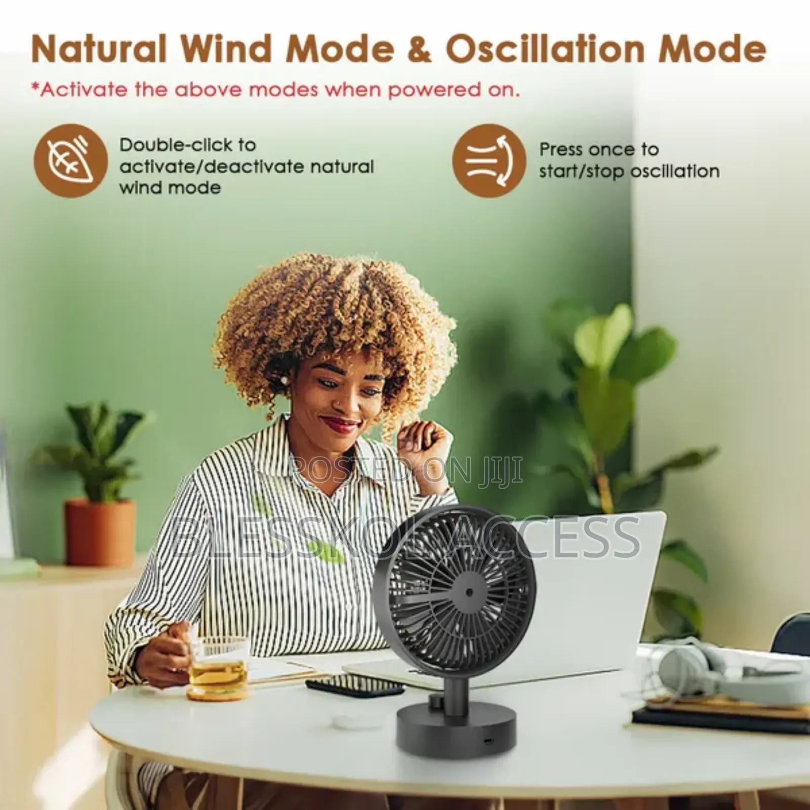 Oraimo Smarttablefan 5W Table Fan