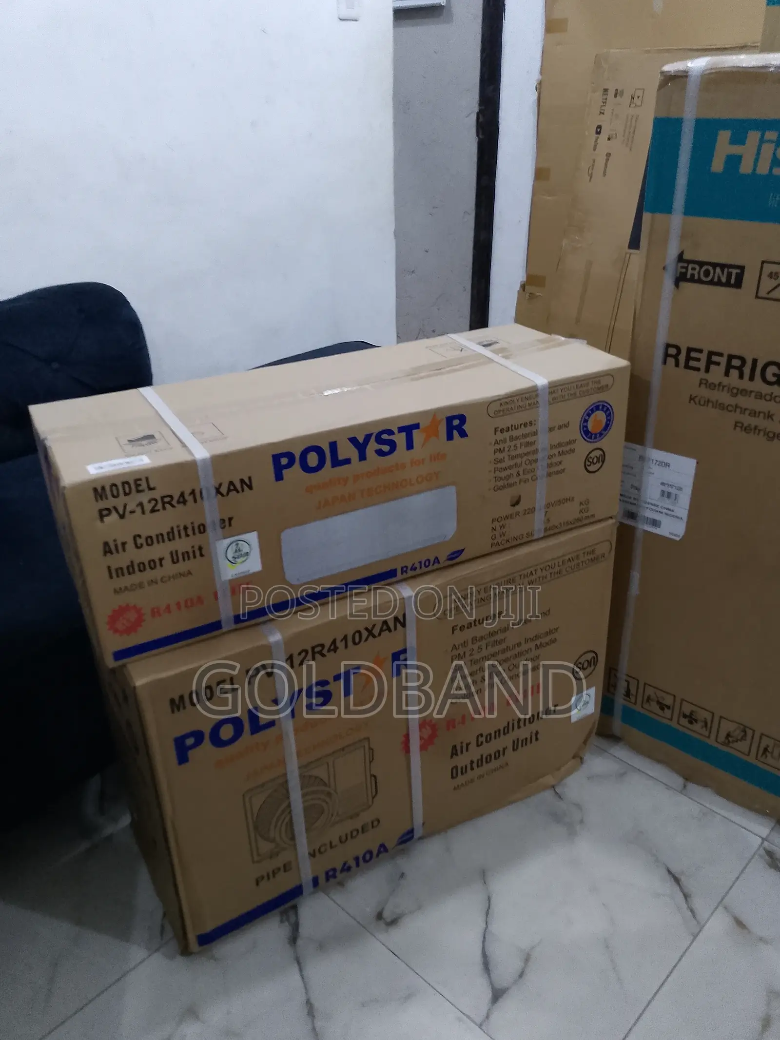Polystar 1.5hp Non-Inverter Super Cooling Spilt AC