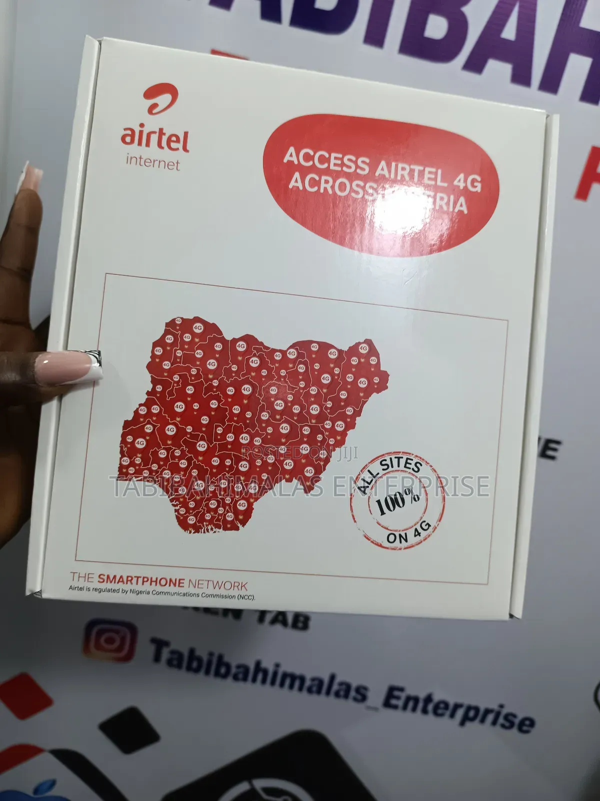 Airtel Hertz6 Router + 30gb Data