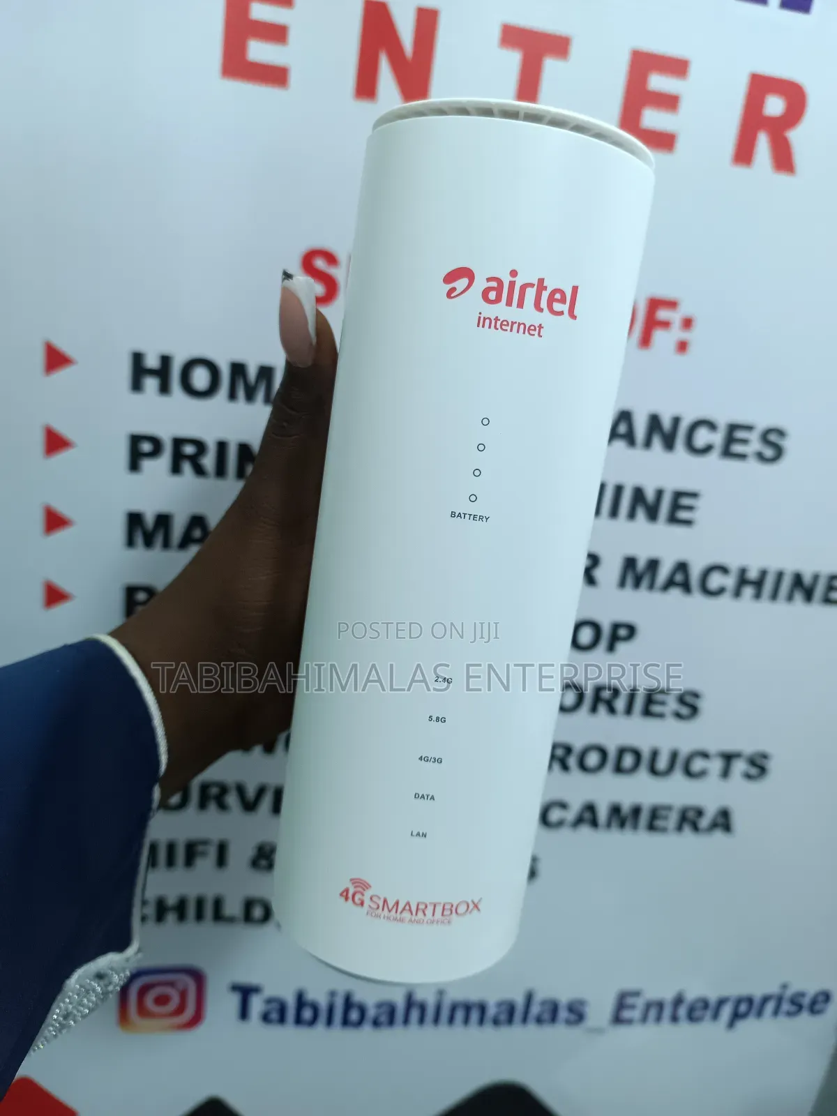 Airtel Hertz6 Router + 30gb Data