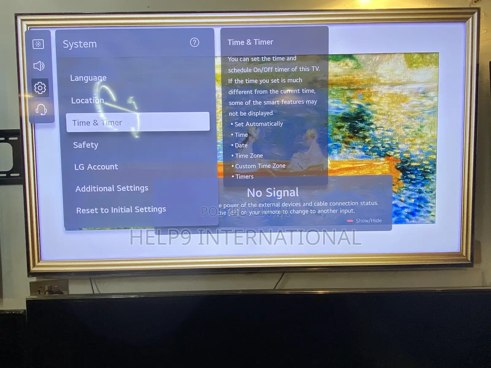 Latest Unique 75" LG Qned Mini LED TV With A7 Processor
