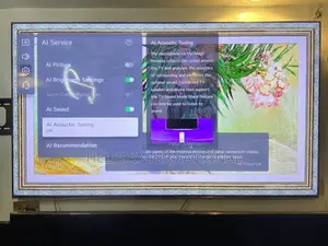 Latest Unique 75" LG Qned Mini LED TV With A7 Processor