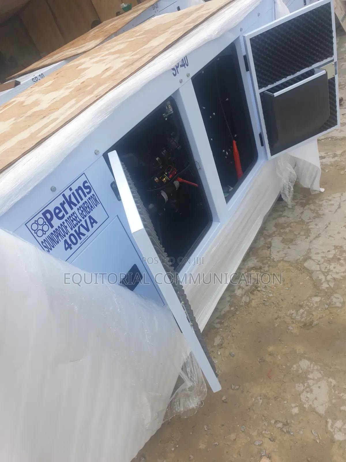 Perkins Soundproof Multi-Lingual Control Panel80kva Gen