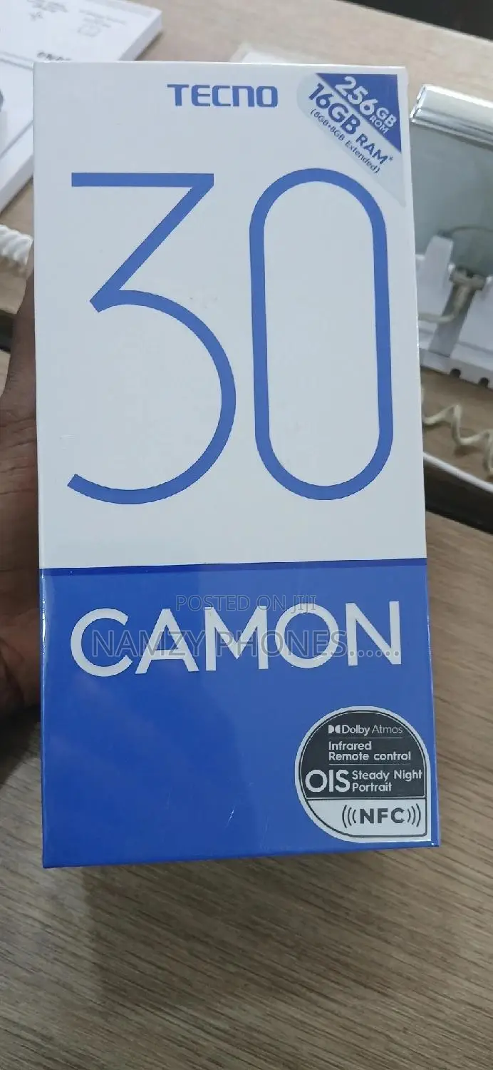 New Tecno Camon 30 256 GB Blue