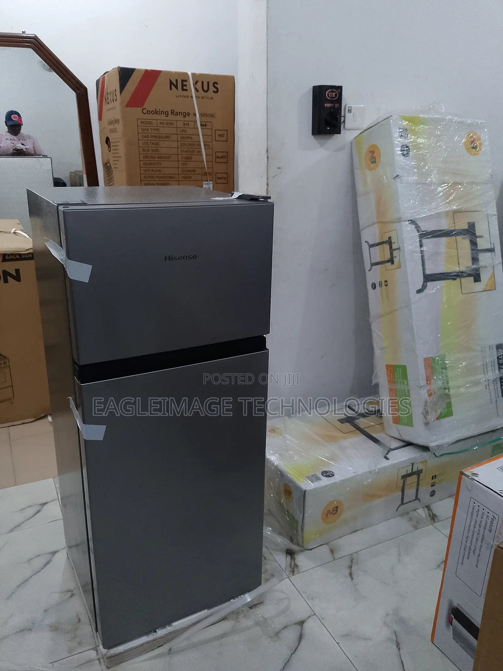 Fast-Freeze Hisense 124L Refrigerator(172dr)