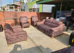 Top-Notch Upholstery Padded Fabric Sofa | Chairs | Seaters
