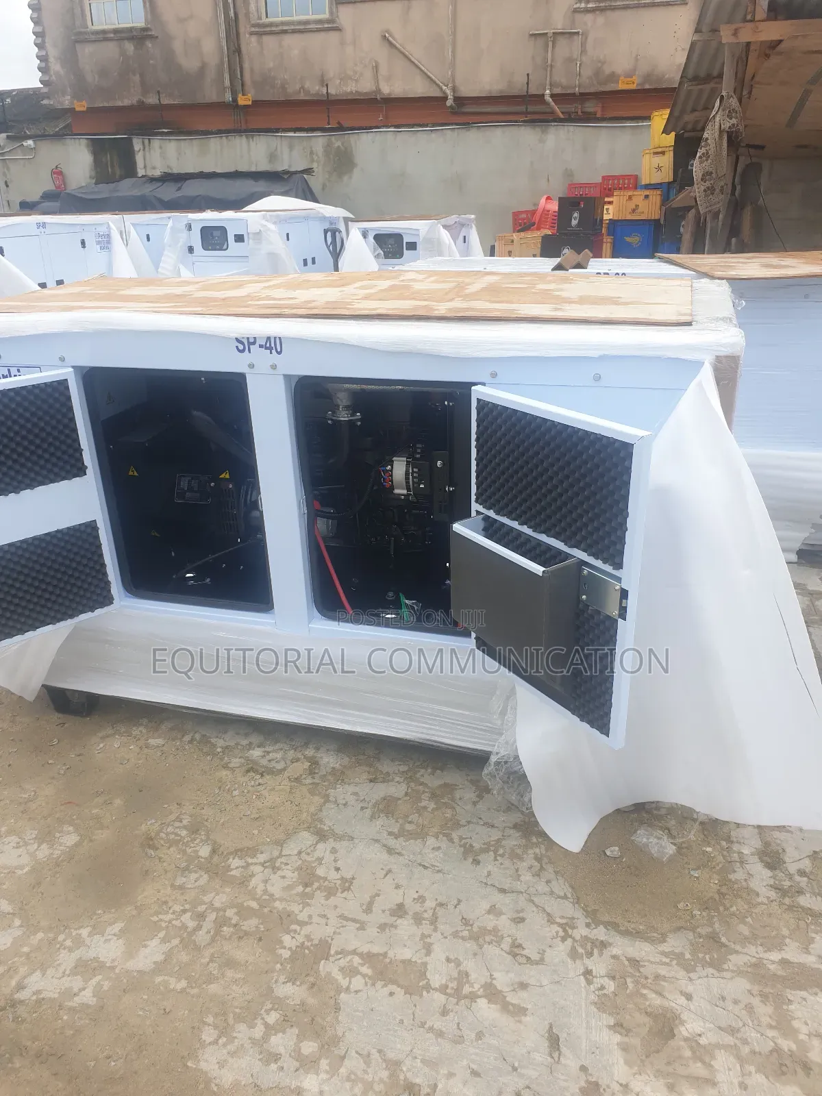 80kva Soundproof Perkins Generator| Alarm Function