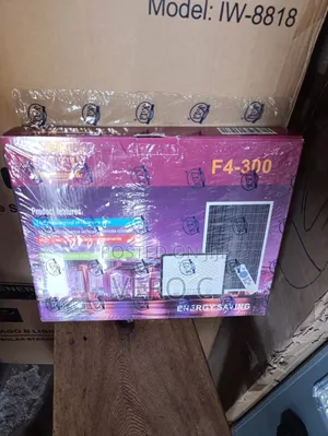300w Solar Flood Light With Panel.