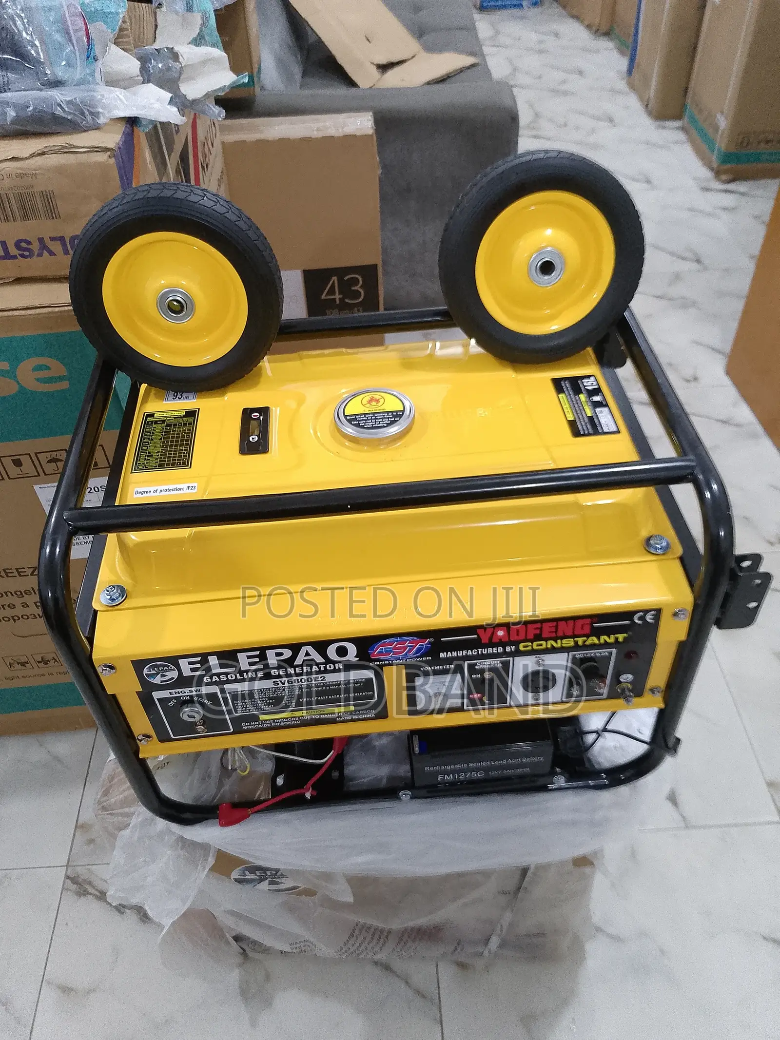 Elepaq Constant 4.5kva Key Starter House Generator