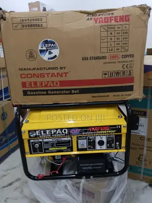Elepaq Constant 4.5kva Generator