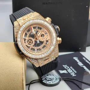 Hublot Chronograph Ice Wristwatch