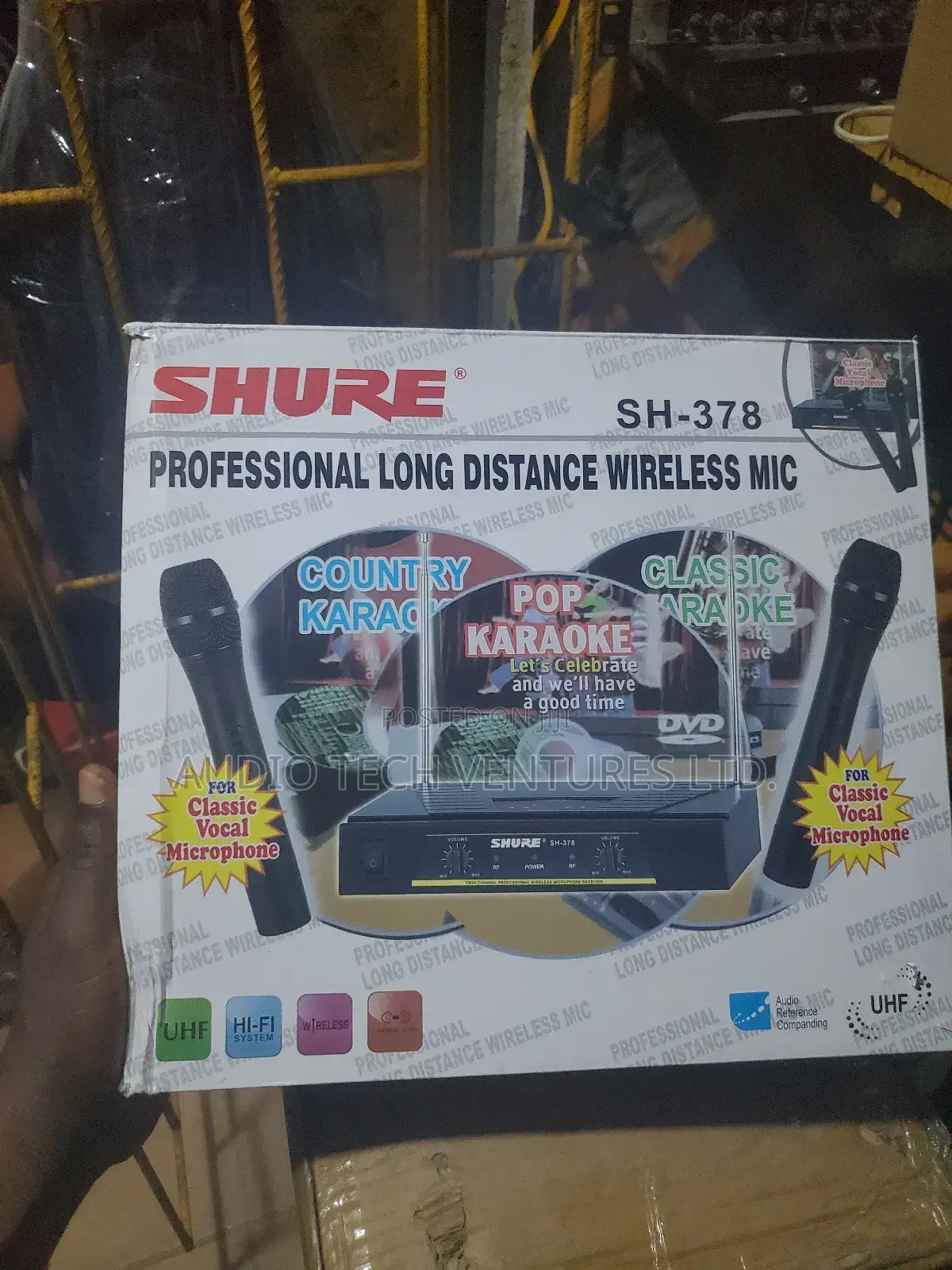 Shure Wireless Sh-378