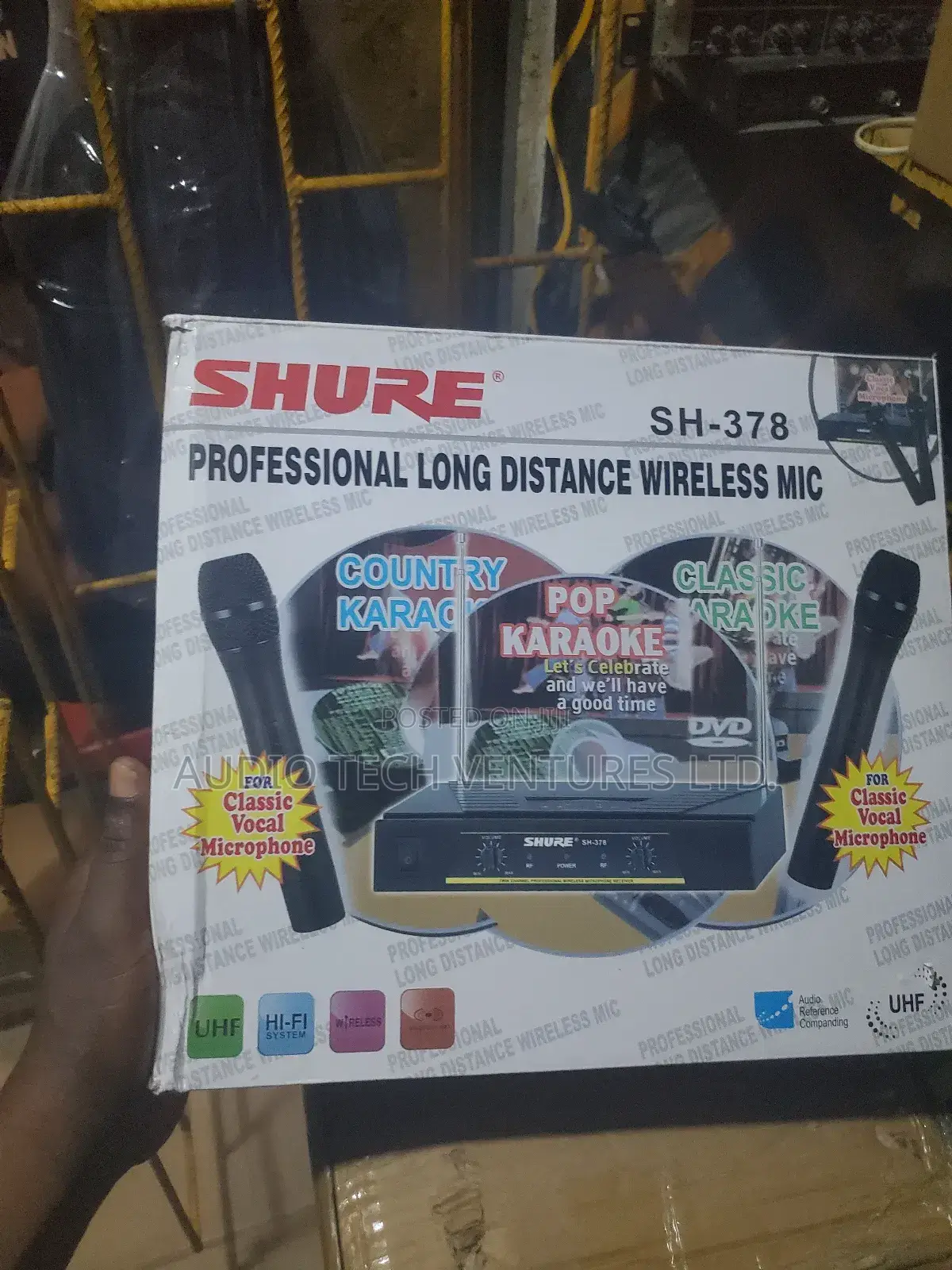 Shure Wireless Sh-378