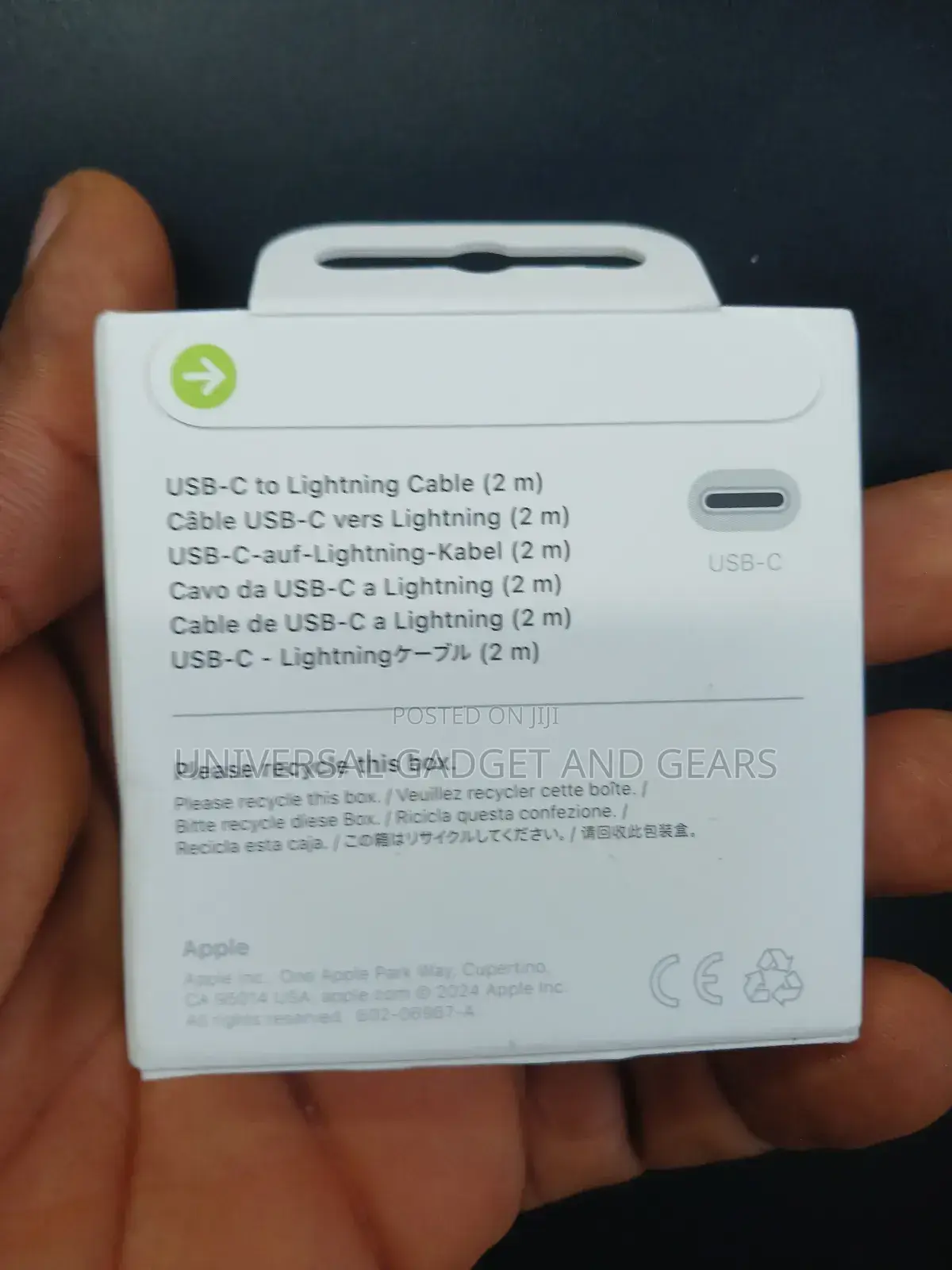 Apple USB-C to Lightning Cable ( 2m ) Original