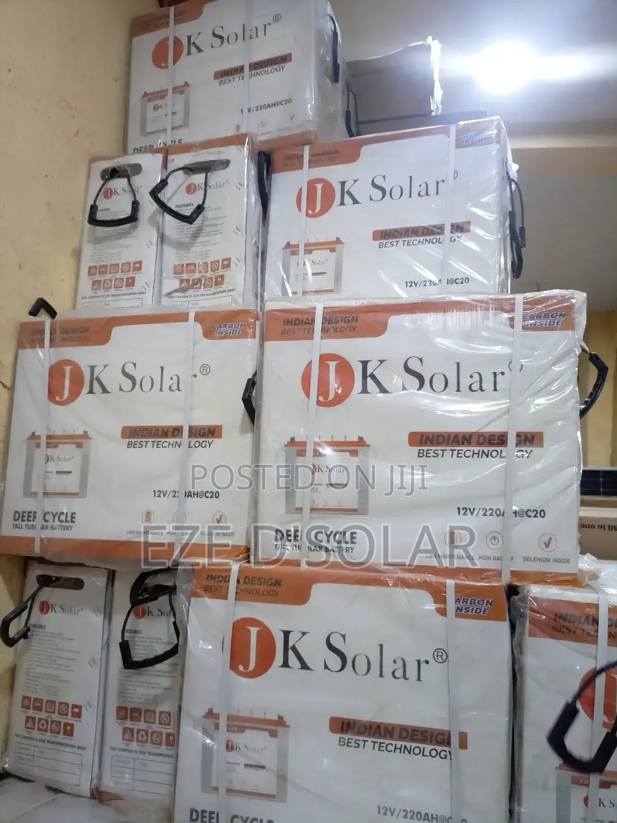 J K 220ah 12v Solar Battery