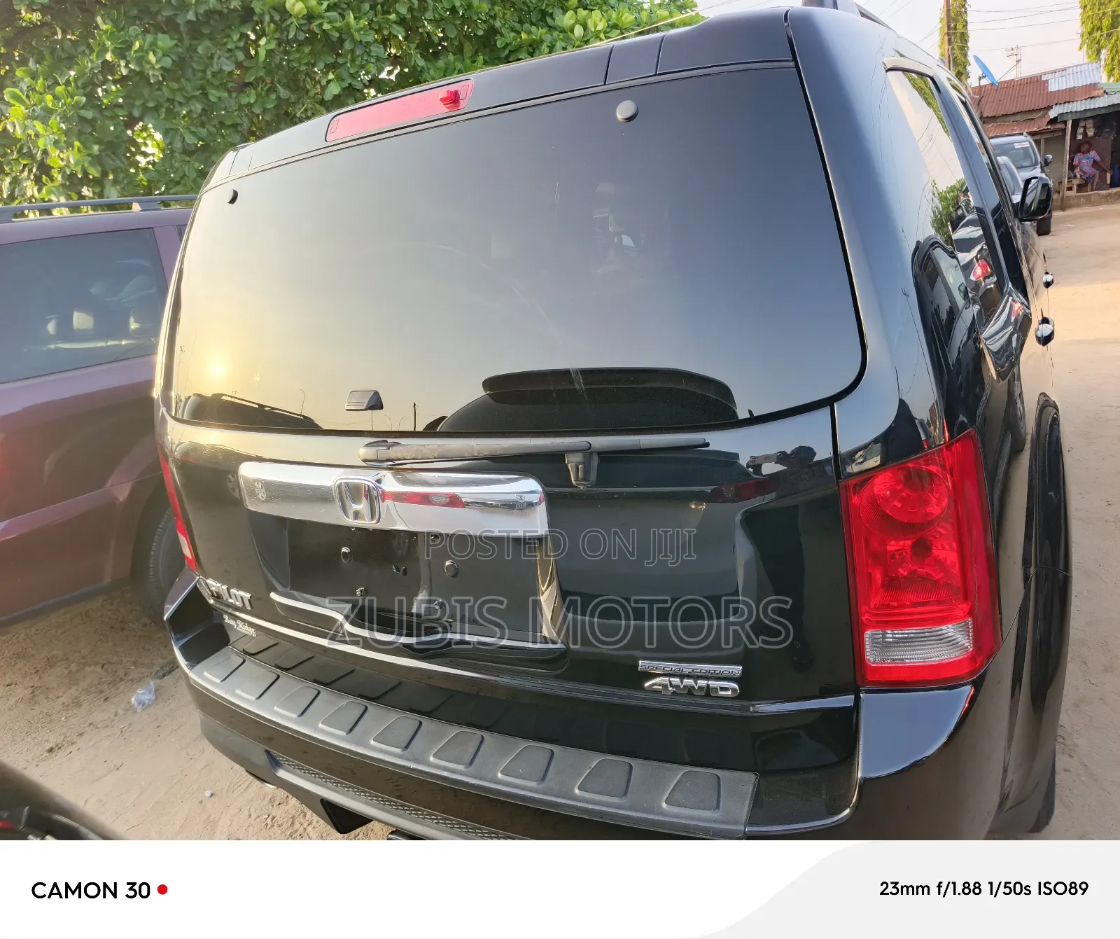 Honda Pilot EX 4dr SUV 4WD (3.5L 6cyl 5A) 2015 Black