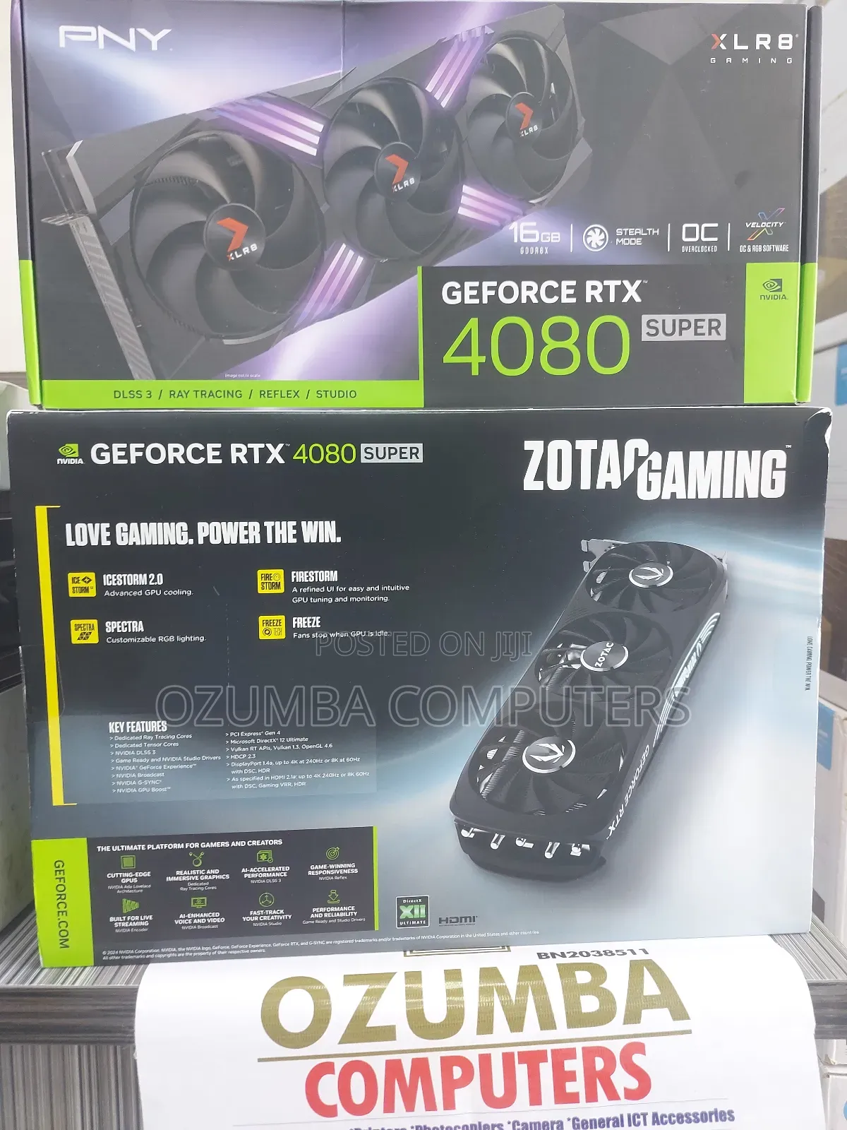 Nvidia Geforce RTX 4080 SUPER 16gb GPU