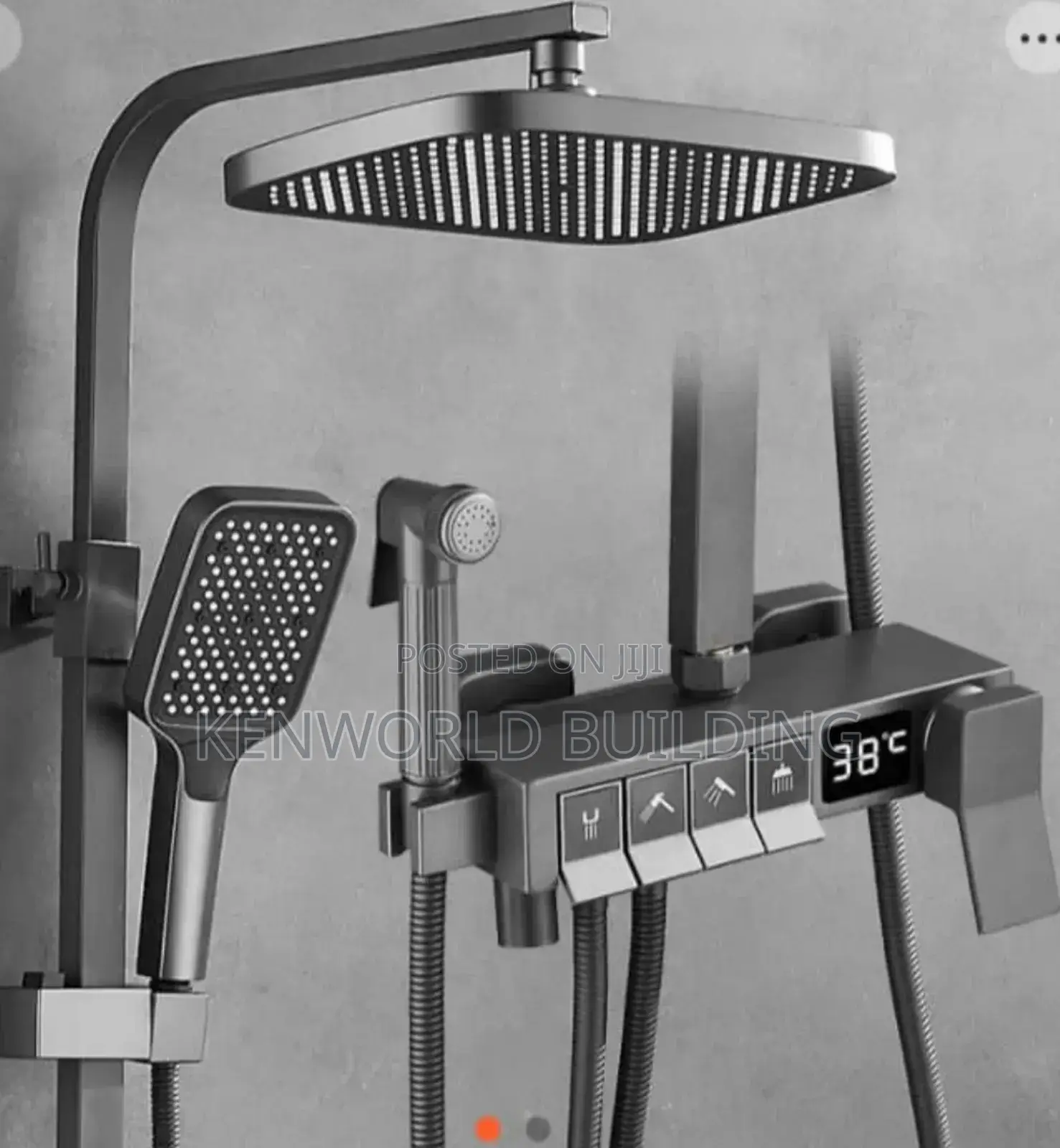 Luxury Piano Sensor Shower
