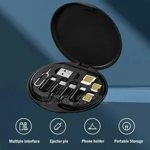 All in 1 Data Cable Set - Universal Travel Charging Kit