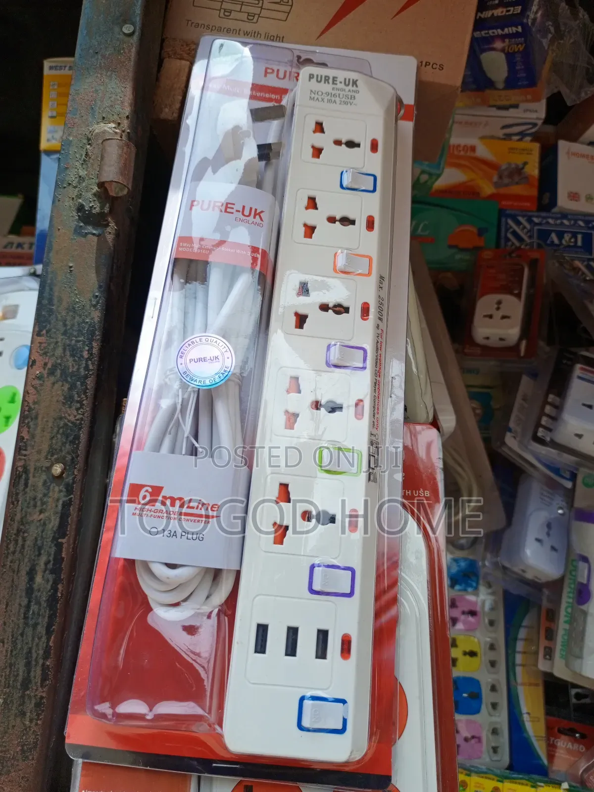 Pure Uk Original Extension Socket