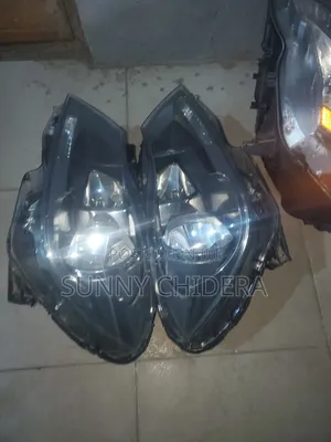C300 2013 Set Front Head Lights Ticted Face