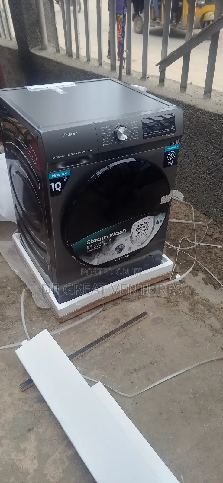 Brand New Hisense 10kg Front Loader Automatic Washin Machine