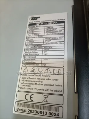 Blue Power 3.5kva 24v