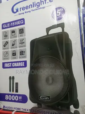 Bluetooth 15" Rechargeable Wireless PA System