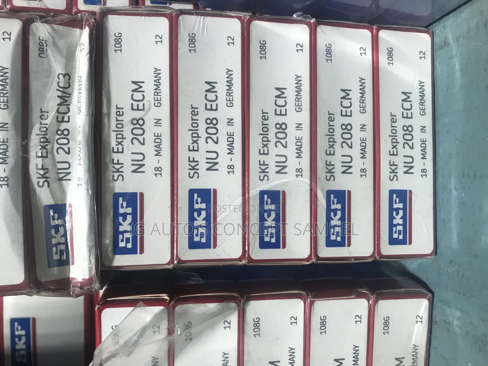 NU208ECM SKF Bearing Available