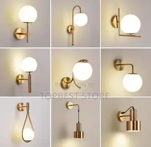 Modern Simple Style Geometric Shade Wall Light