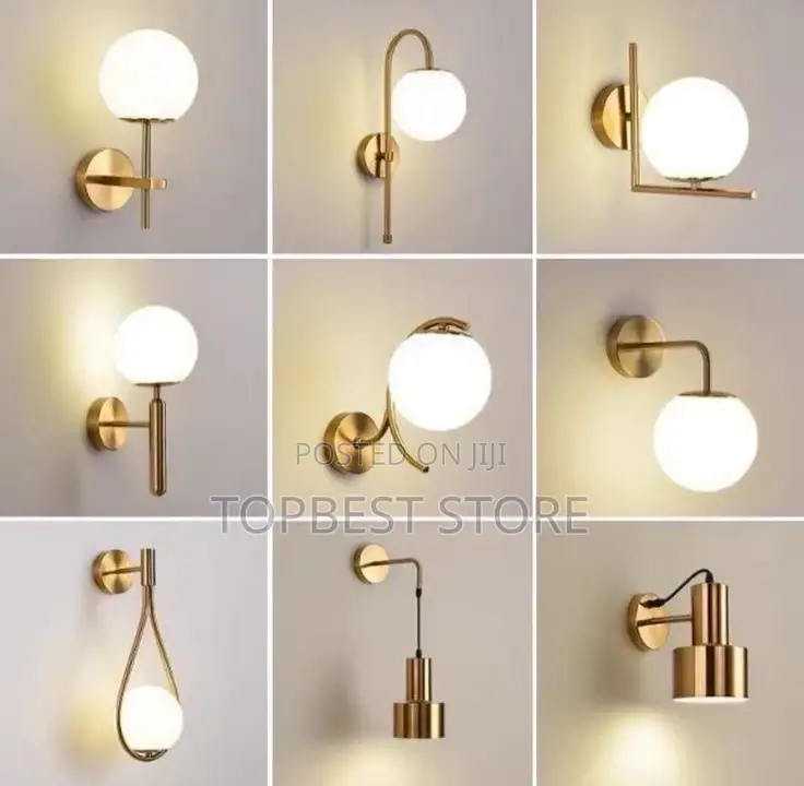 Modern Simple Style Geometric Shade Wall Light