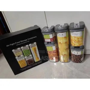 5 in 1 Airtight Kitchen Food/Storage Container Set With Seal