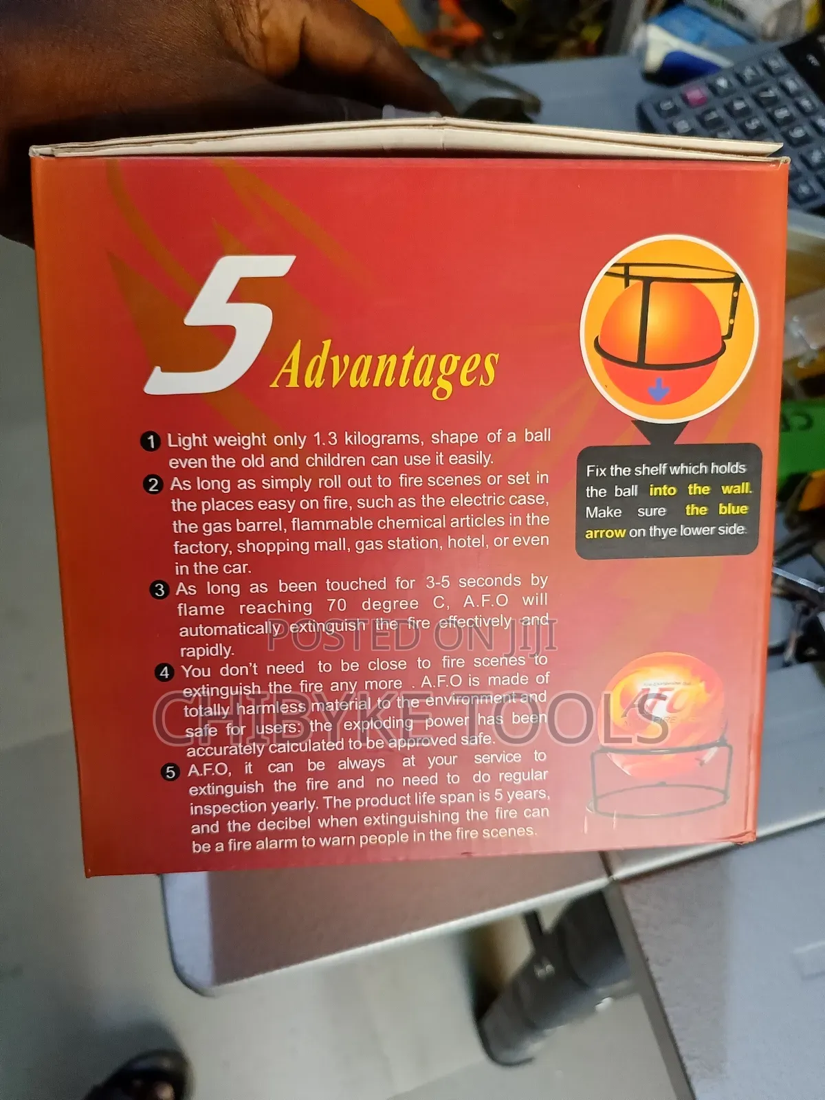 AFO Automatic Ball Fire Extinguisher