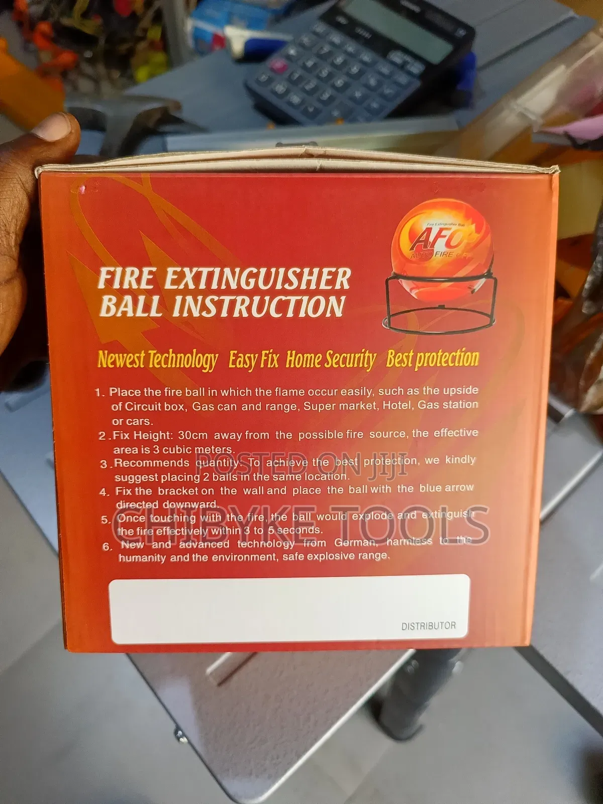 AFO Automatic Ball Fire Extinguisher