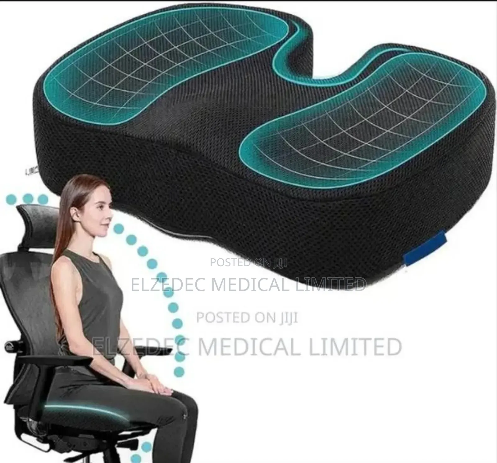 Coccyx Cushion Memory Foam Butt Cushion