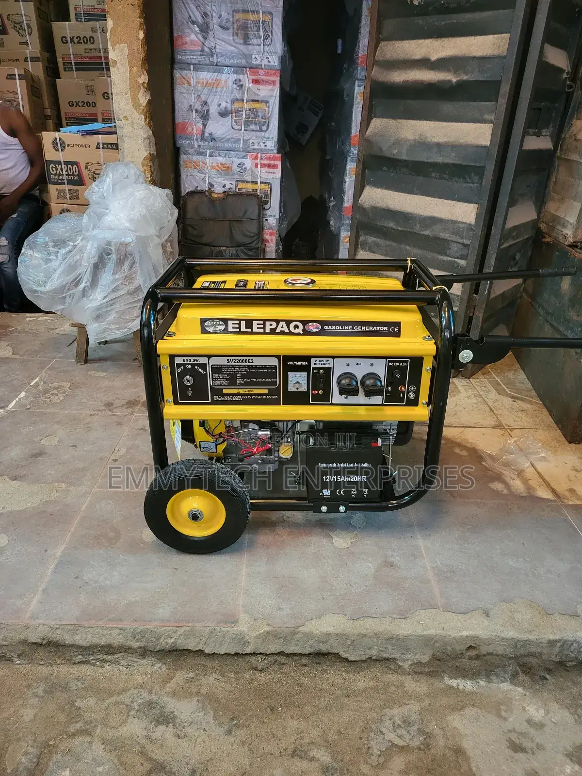 Elepaq Generator Set 11.5, Low Fuel