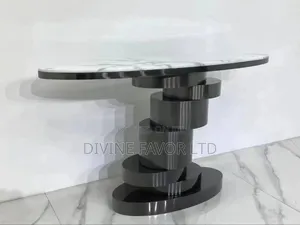 Marble Console Table, Also Available in Gold Leg.