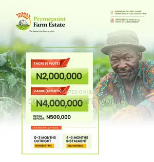 Largest Farm Estate in Africa, Ogun, Products Is Has Been Going On