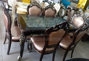 Brand New Luxury Dinning Set, 6 Seaters, Standard Quality.