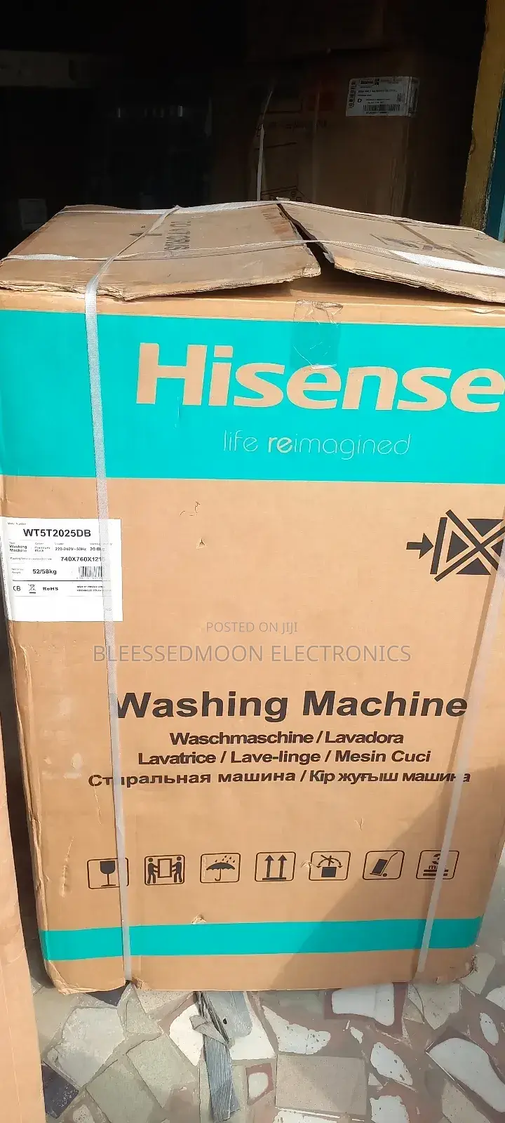 Hisense Washing Machine Automatic 20kg