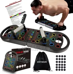 Portable Foldable 20 in 1 Push Up Bar