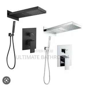 Conduit Shower With Wall Mounted Shower Rose