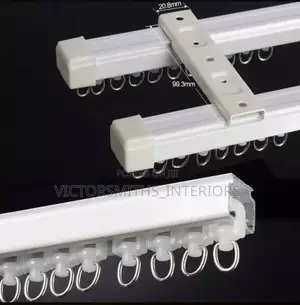 Manual Curtains Track and Complete Accessories