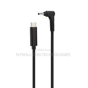 Pd 65w Usb-C 18.5-20v Hp Laptop Cable Small Blue Pin