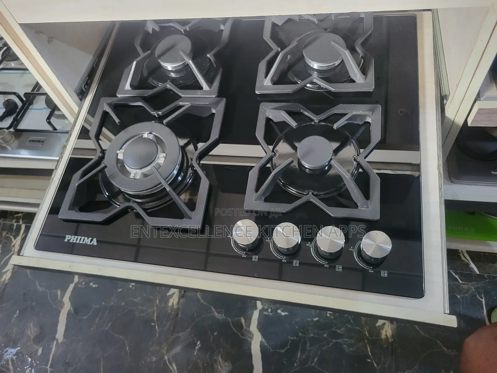 Phiima 4 Burner Gas Cooker Hobs Cooktop