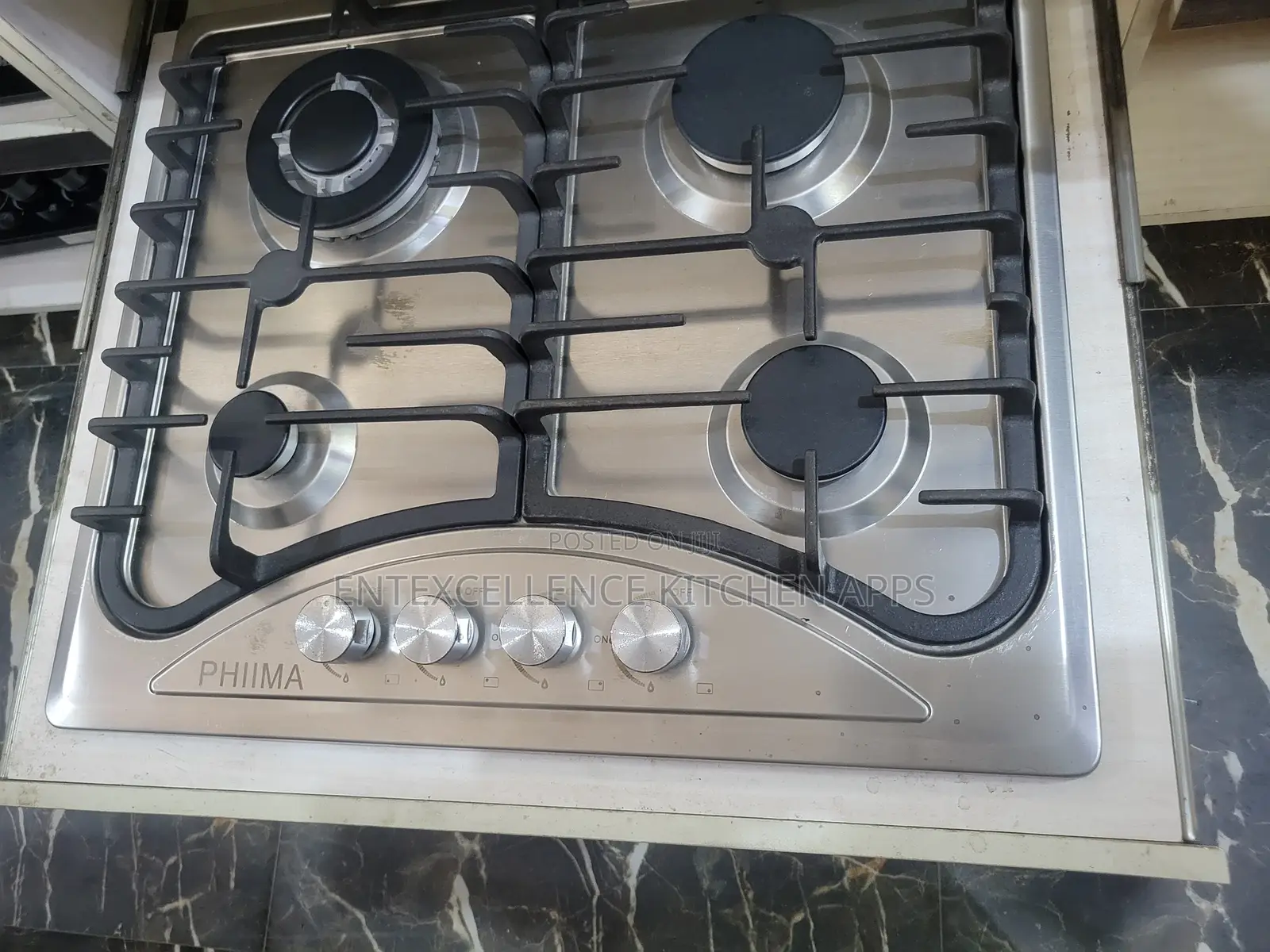Phiima 4 Burner Gas Cooker Hobs Cooktop