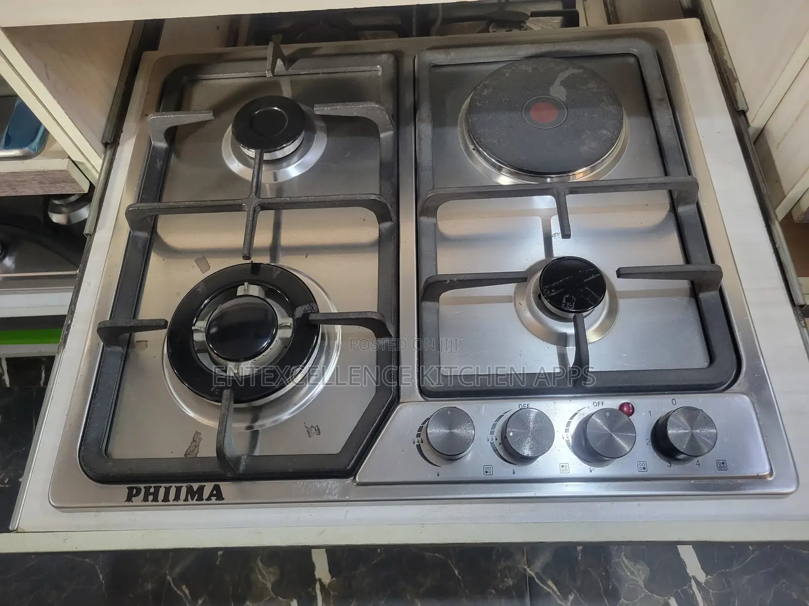 Phiima 4 Burner Gas Cooker Hobs Cooktop